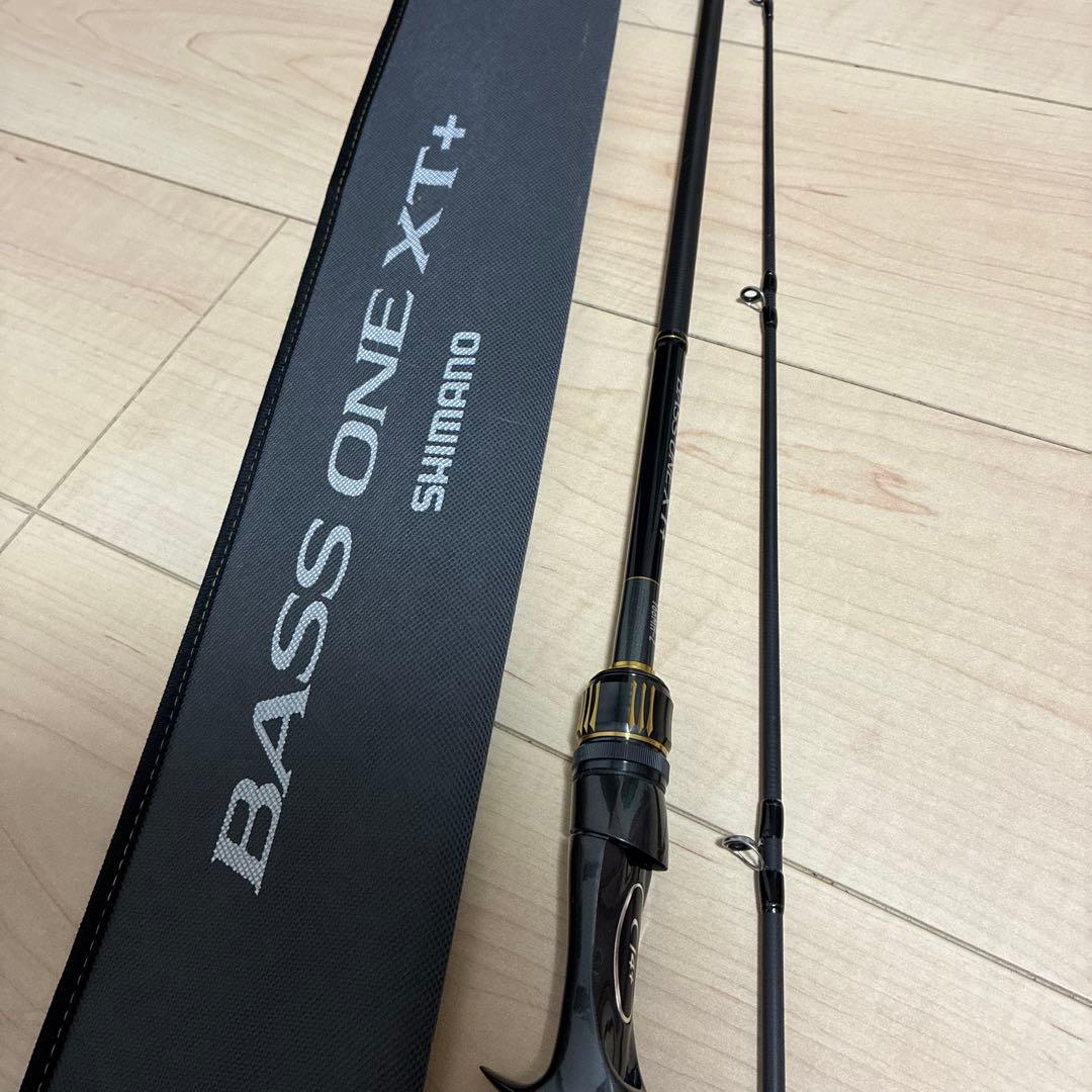 <美品>SHIMANO BASS ONE XT+ 166MH-2バスロッド