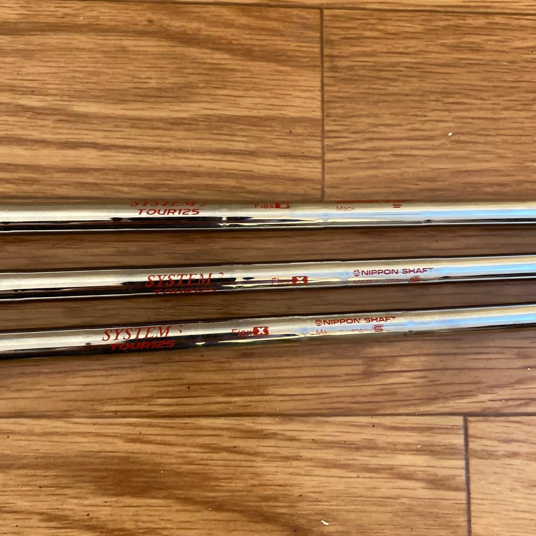 MODUS3 SYSTEM3 TOUR125 X ウェッジシャフト　3本セット