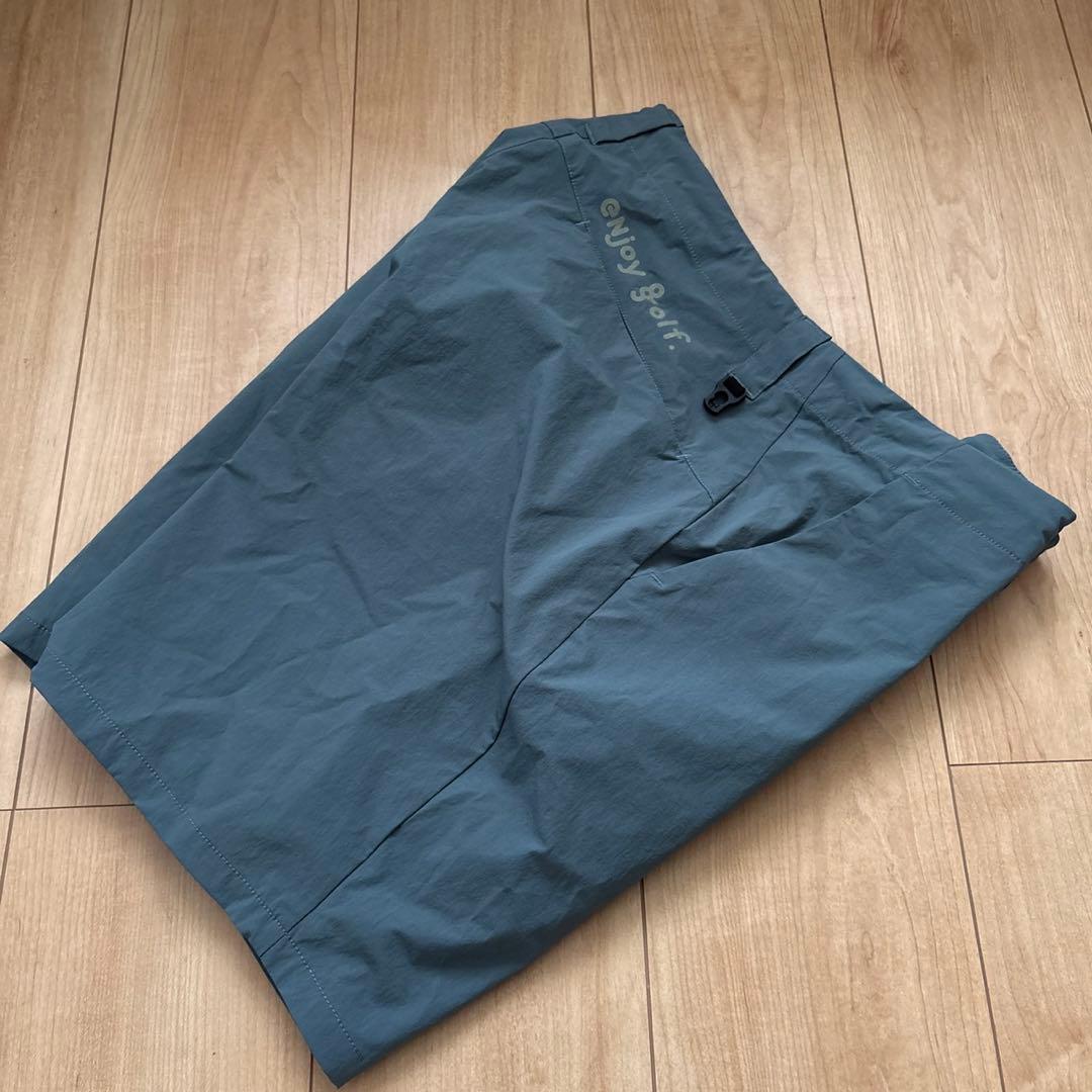 ブルー系Lサイズ　8gSHOOT ショートパンツ　ゴルフパンツ