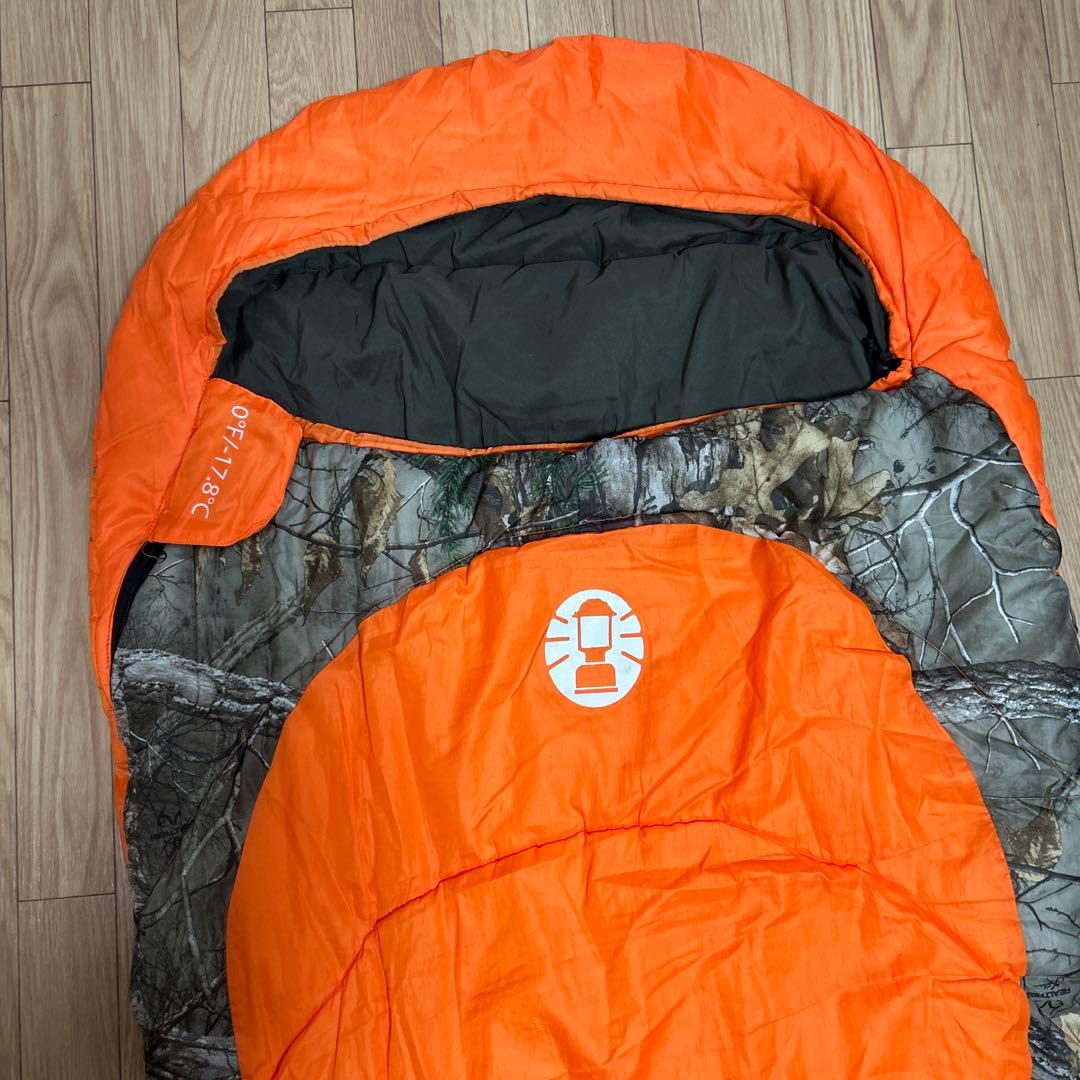 送料込 寝袋 リアルツリー コールマン Camo Realtree キャンプ用品