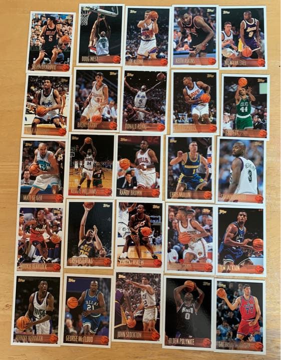 NBAトレーディングカード①〜⑦まとめ売り