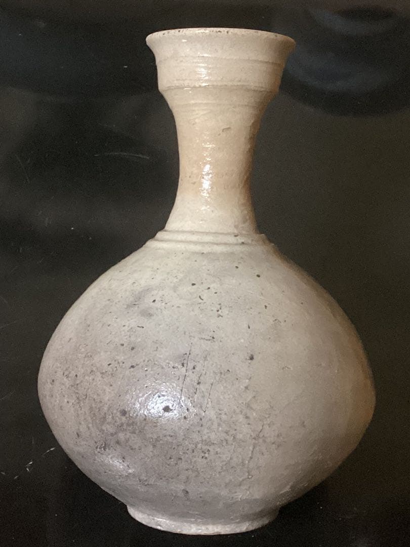 骨董古美術　李朝時代　コレクション時代物酒器　花器　花入　高さ約22cm