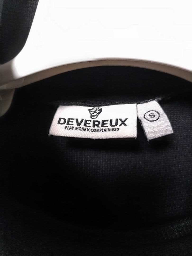 美品　DEVEREUX GOLF　モックネック　黒