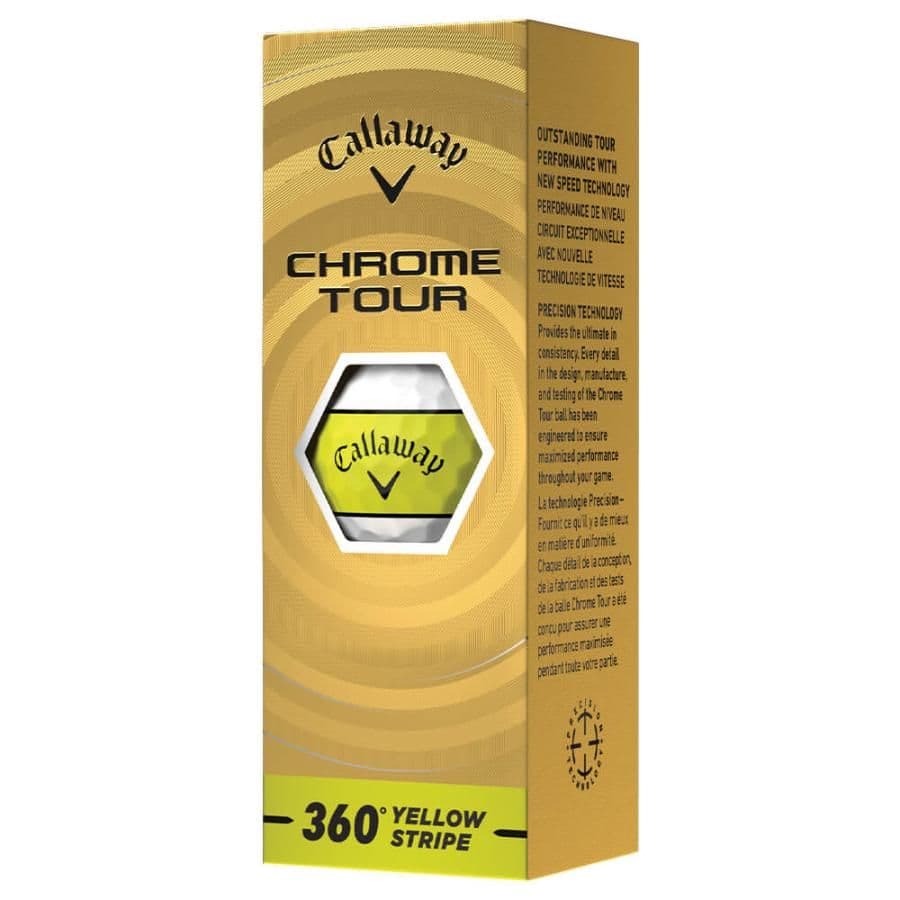 Callaway CHROME TOUR 360° YELLOW STRIPE