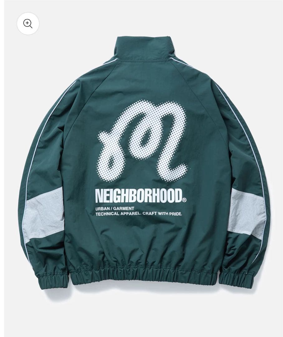 NH X MALBON QUARTER ZIP JACKET XLサイズ