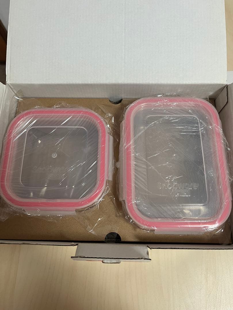 保存容器・ケース Pyrex Snoopy Glass Storage 8 pcs