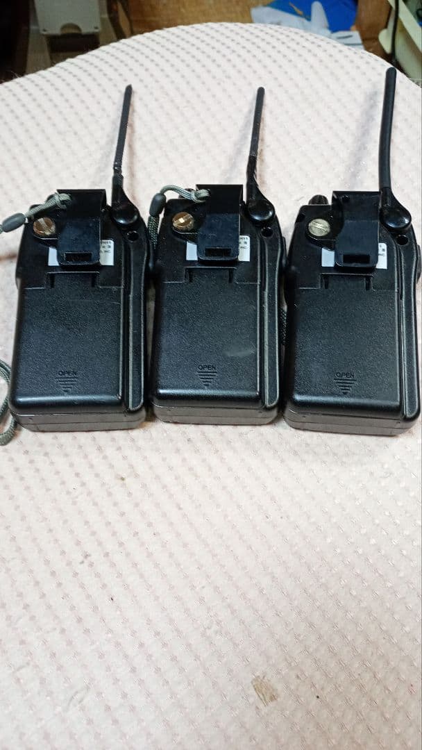 小電力トランシーバーALINCO DJ CH1 1 動作確認済 電池無し
