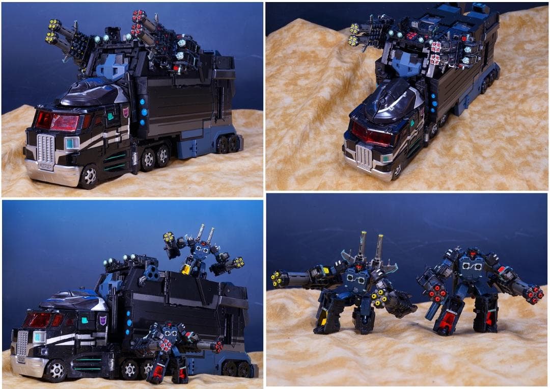 改造品 ヘンケイ版風ブラックオプティマス&FANSPROJECT KO品+3点