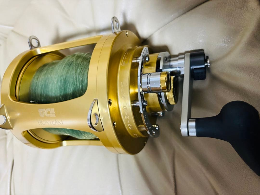 TICA TEAM DUAL DRAG 80 WTS 両軸リール