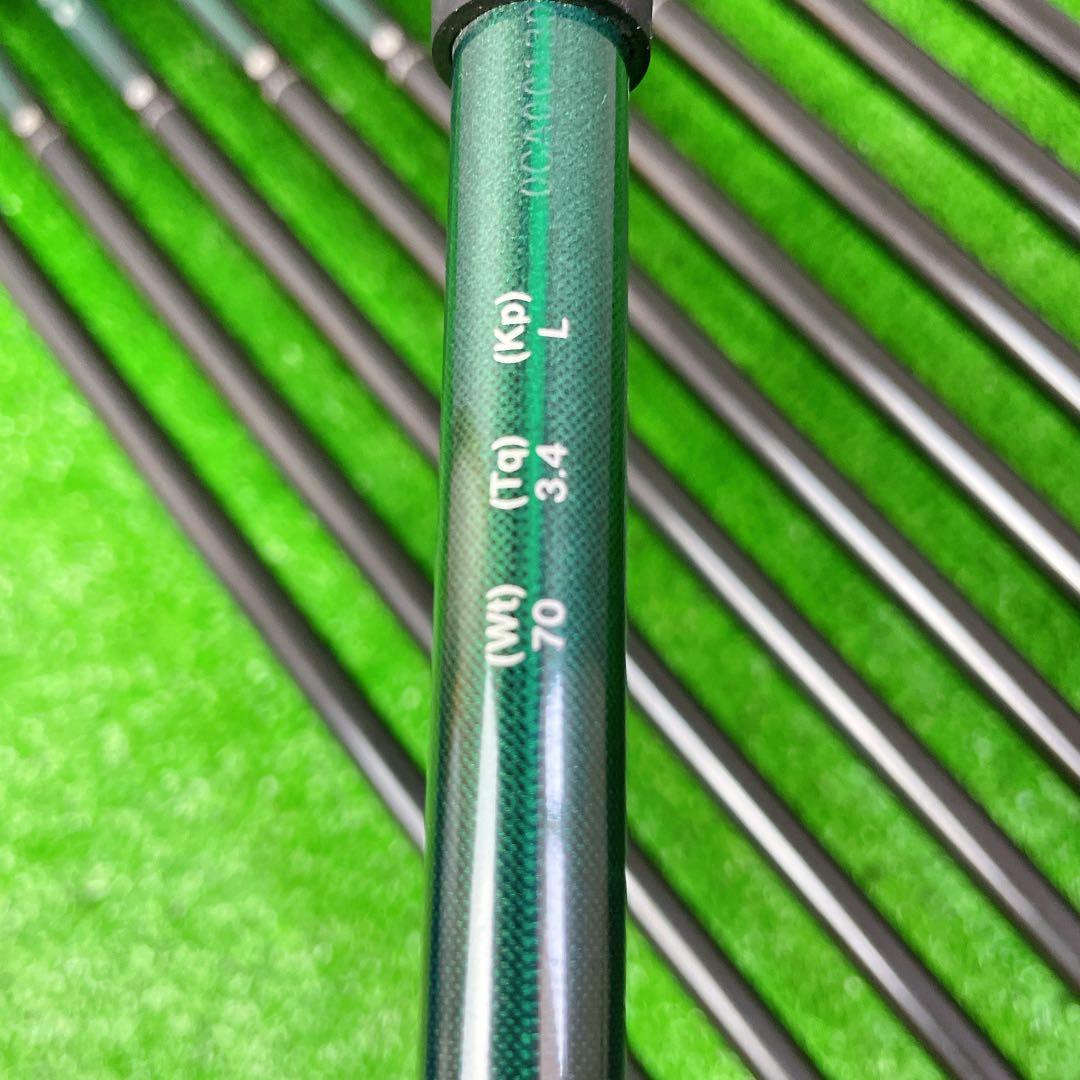 レフティ PRGR DATA811 プロギア メンズアイアンセット 10本 左