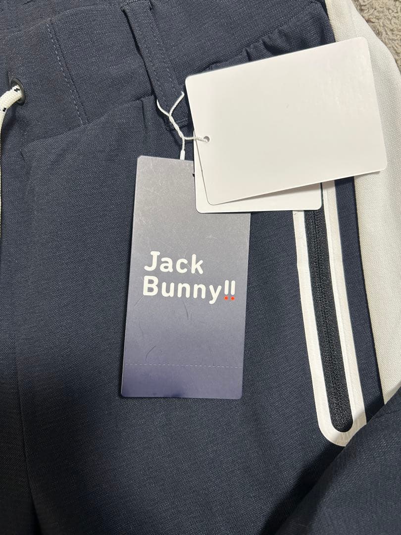 JACK BUNNY ゴルフパンツ Sサイズ ネイビー ジョガーパンツ