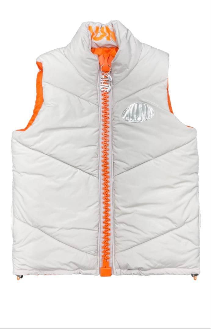 K／k　Vaundy Logo Down Vest \"SILENCE\" L