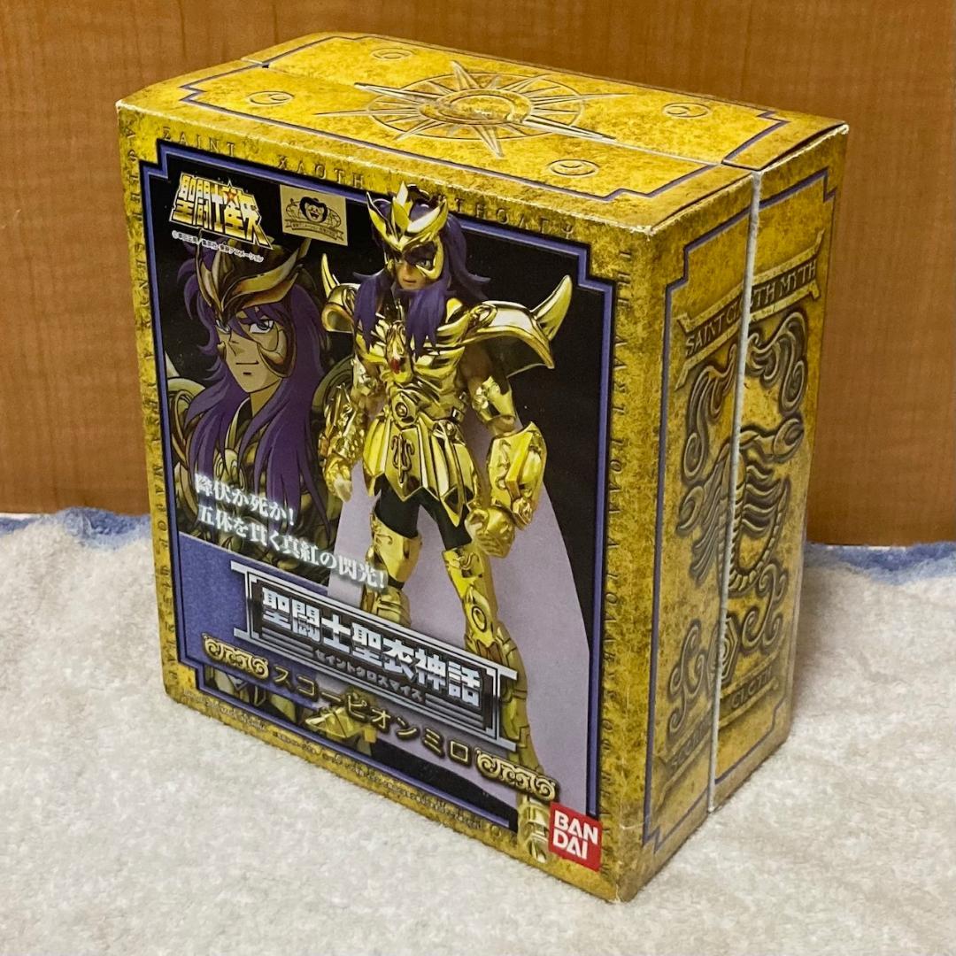 未開封 聖闘士星矢 聖闘士聖衣神話 スコーピオン ミロ フィギュア