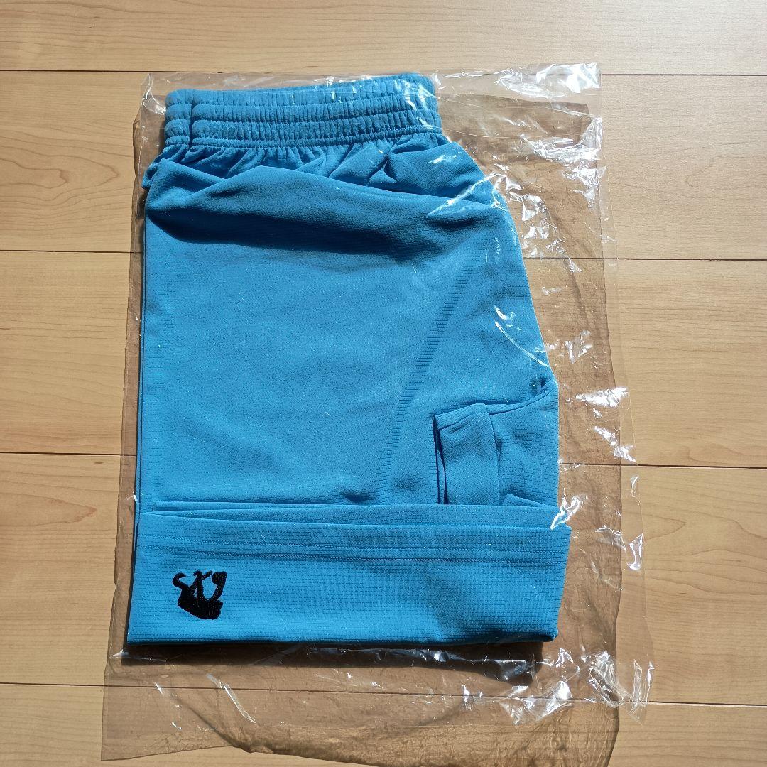 【新品未開封品】エゴザル　バスケ　セットアップ　バスパン　Tシャツ 水色　黒