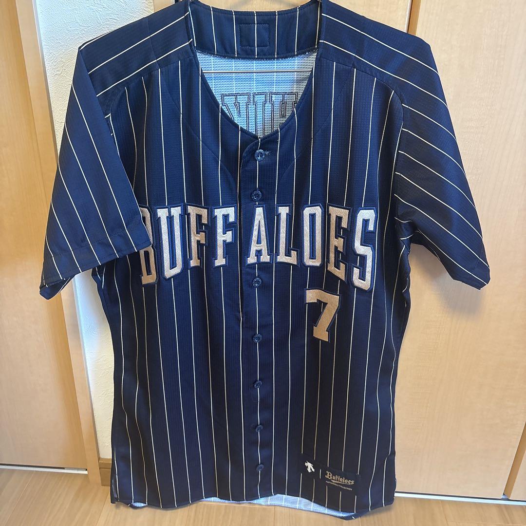 オリックスバファローズ　西川龍馬　サードユニフォーム　プロコレクションO（XL）