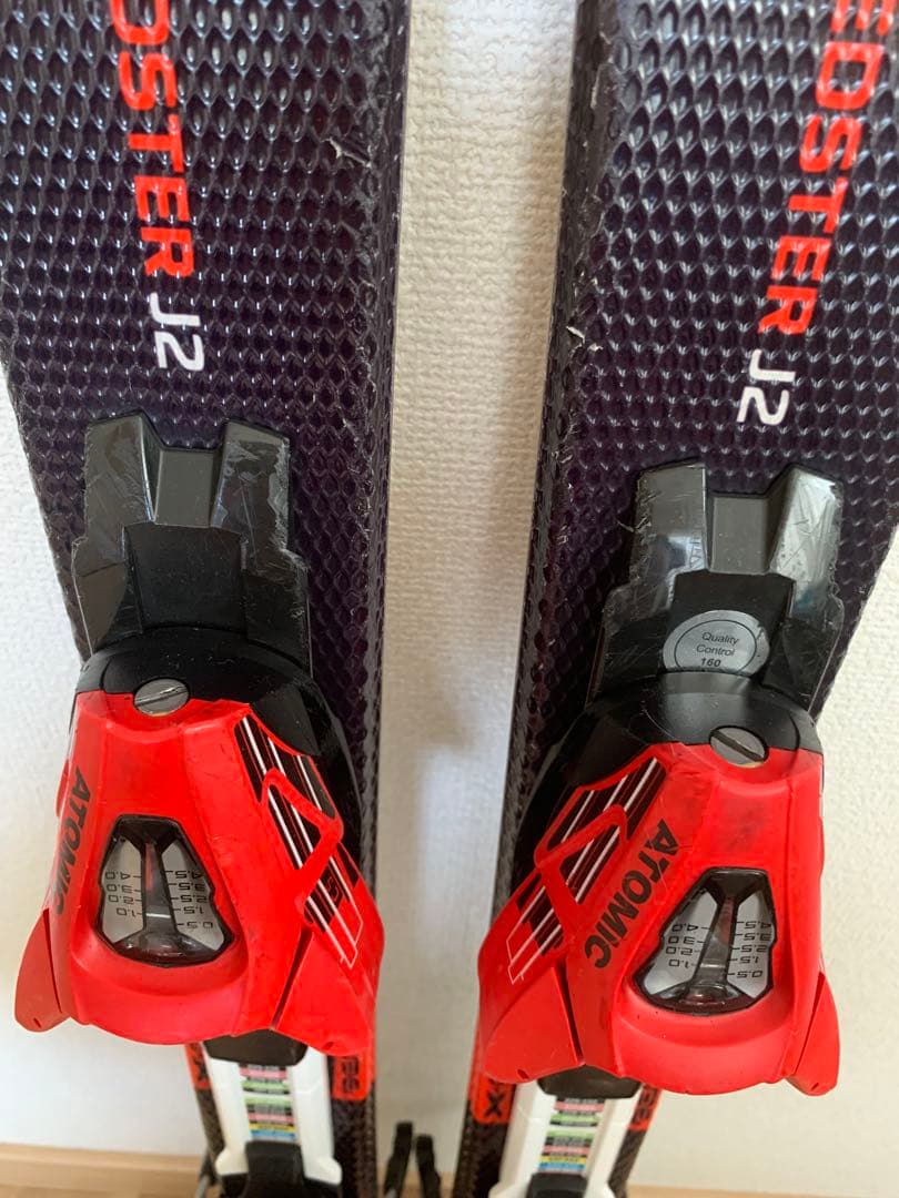 Atomic Redster J2 スキー板.ストック.スキーケースset