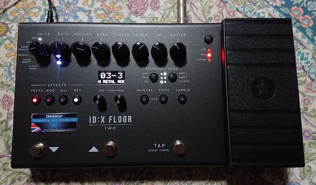 Blackstar ID:X FLOOR TWO マルチエフェクター