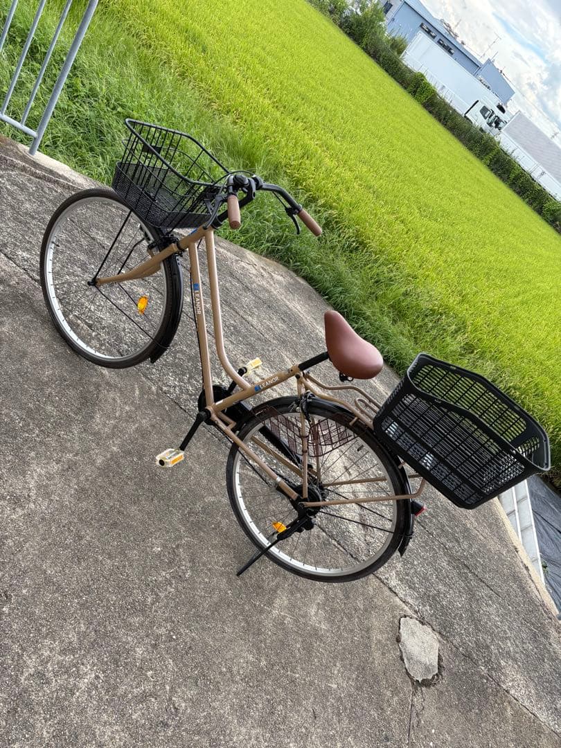 ツインバスケット・お買い物仕様ママチャリ(26㌅)近隣配達します！お引き取りOK
