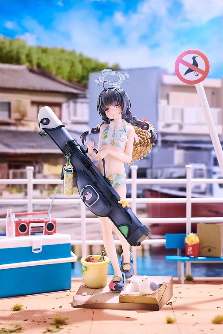 ブルーアーカイブ ミユ 水着 フィギュア/ぬいぐるみ付き
