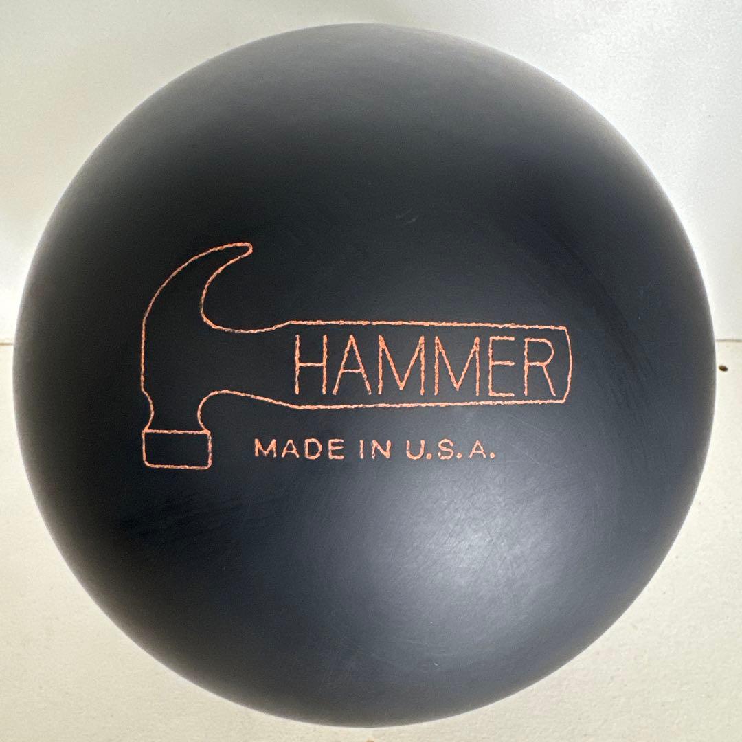 【希少】ブラックウィドー ウレタン ブラック 15ポンド 中古 箱有 ハンマー