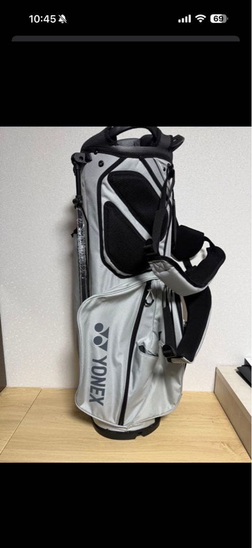 YONEX キャディバッグ レッド グレー