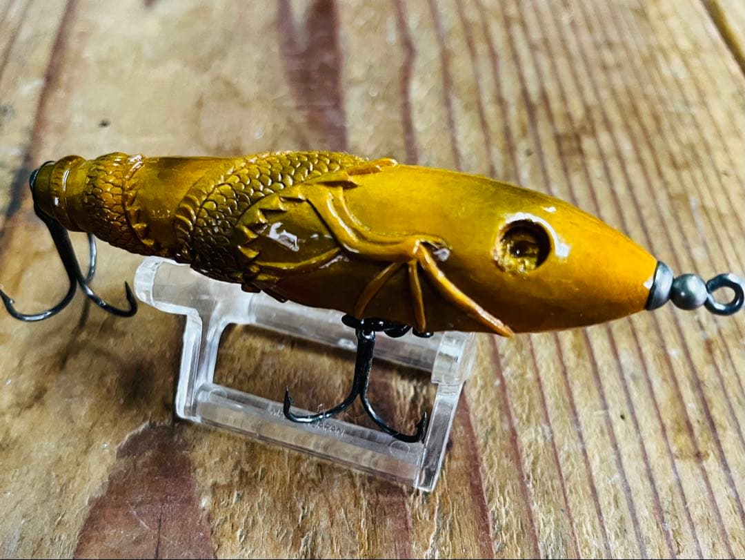 芸術品　ハンドメイド　トップウォータールアー OLD