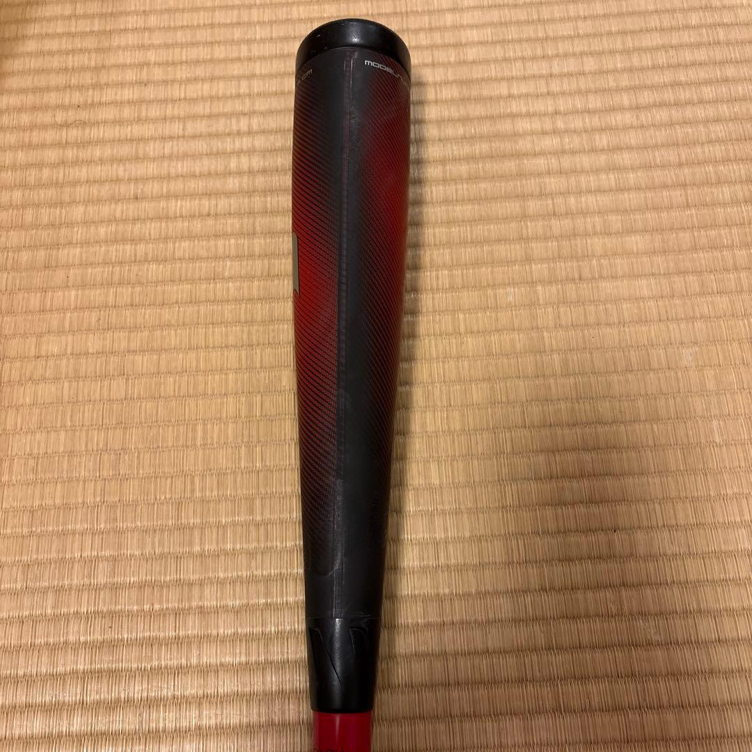 MMJr.78cm トップバランス 軟式少年用バット ブラック×レッド