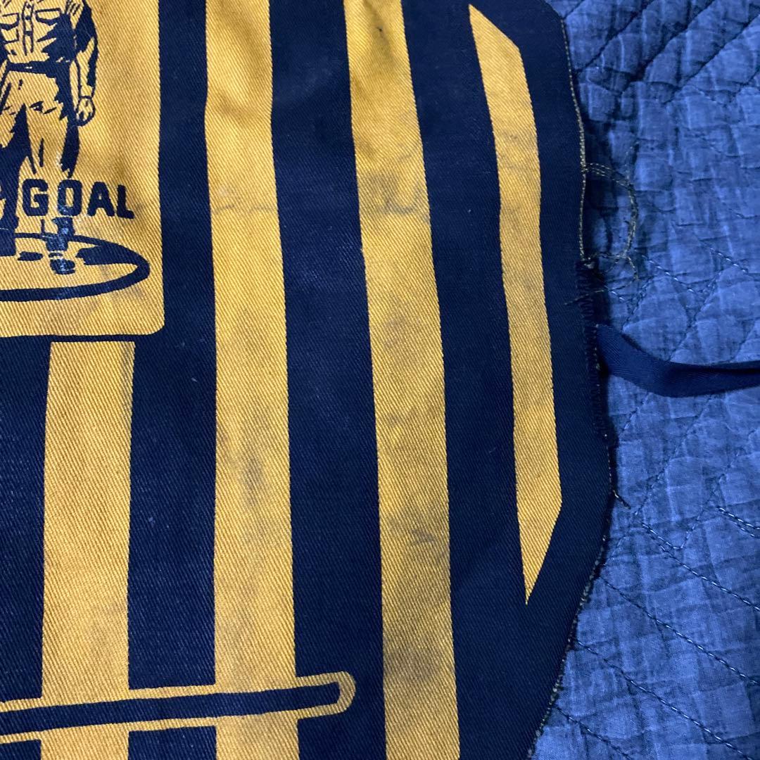 ビンテージ　“ONE GOAL” ベスト風キャンバスエプロン