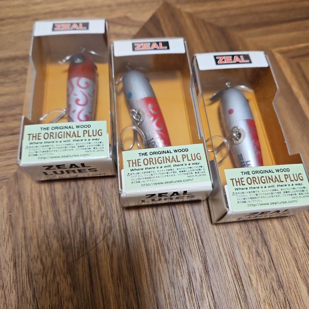 ZEAL THE ORIGINAL PLUG ロジックイバラ釣具オリジナルカラー