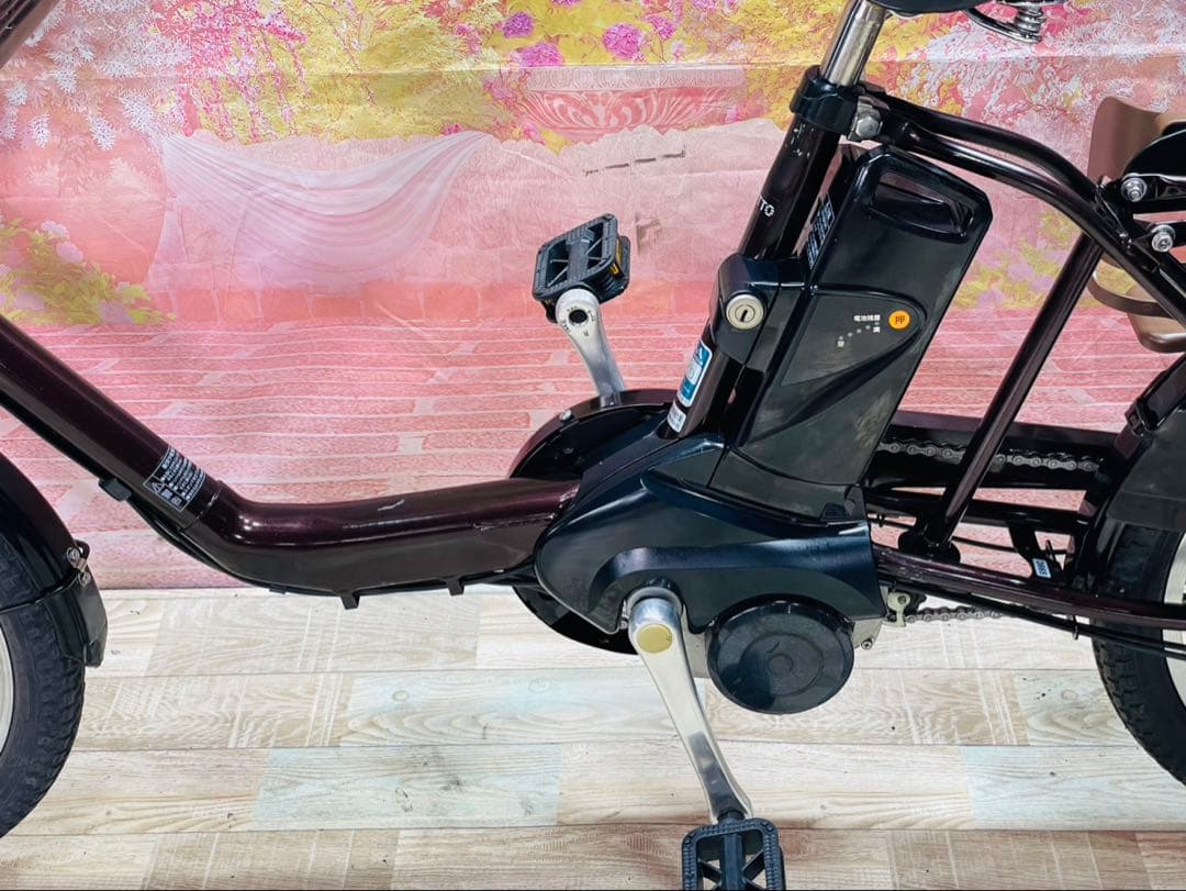 ZK3665 電動自転車 パナソニック 子供乗せ 20インチ 送料無料