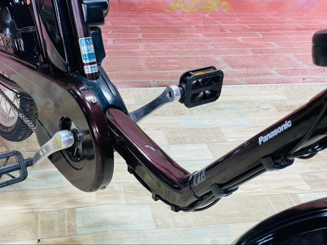 ZK3665 電動自転車 パナソニック 子供乗せ 20インチ 送料無料