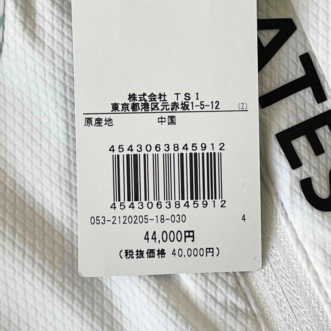 ★新品★パーリーゲイツ エアシャット ジャケット ダイヤドビー柄 白 サイズ4
