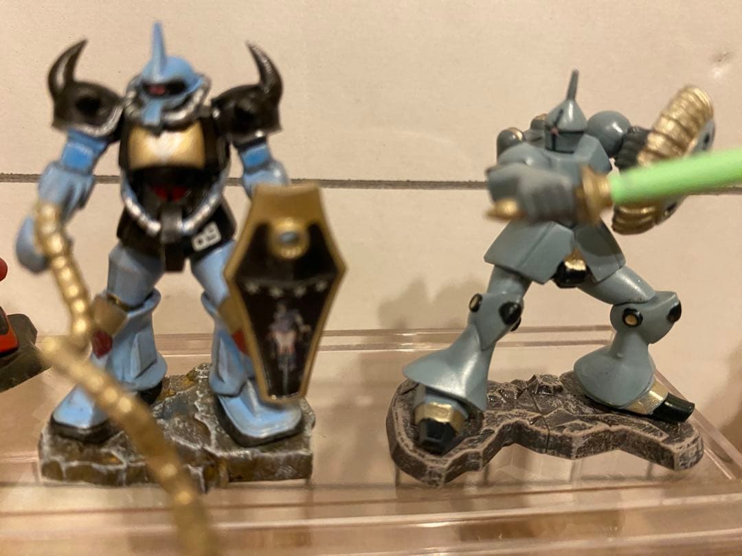 グフ、ゲルググ、ギャン4体セット(チョコサプガンダム)