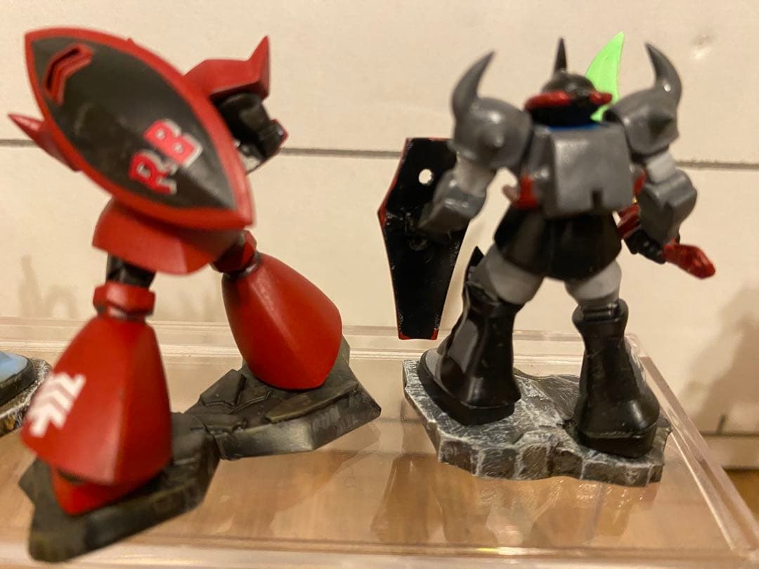 グフ、ゲルググ、ギャン4体セット(チョコサプガンダム)
