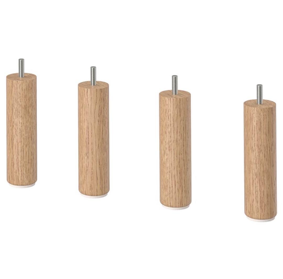 IKEA ソーデルハムン 寝椅子＋アームレスト グレー 木製脚・クッション付き