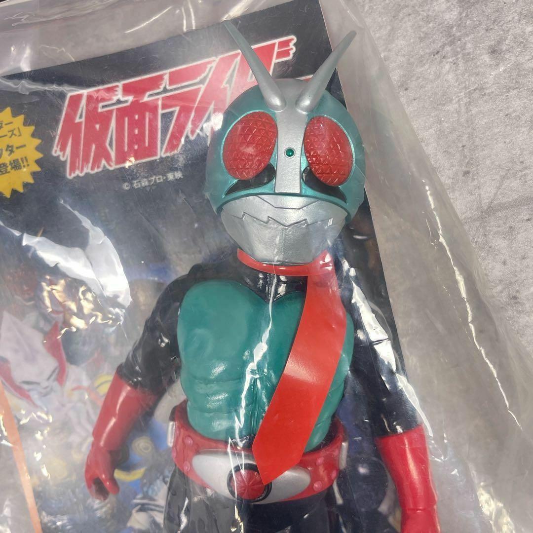 新品　未開封　東映レトロソフビ　仮面ライダー　新2号　メディコムトイ　フィギュア