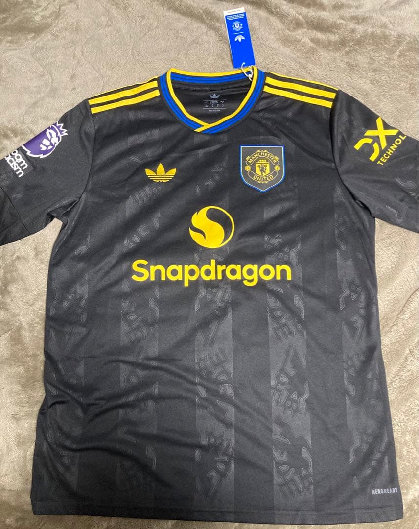 Adidas Manchester United レプリカジャージ ブラック