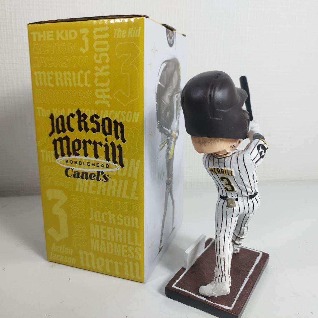 ジャクソン メリル ボブルヘッド ペトコパーク パドレス 新品 球場配 IS98