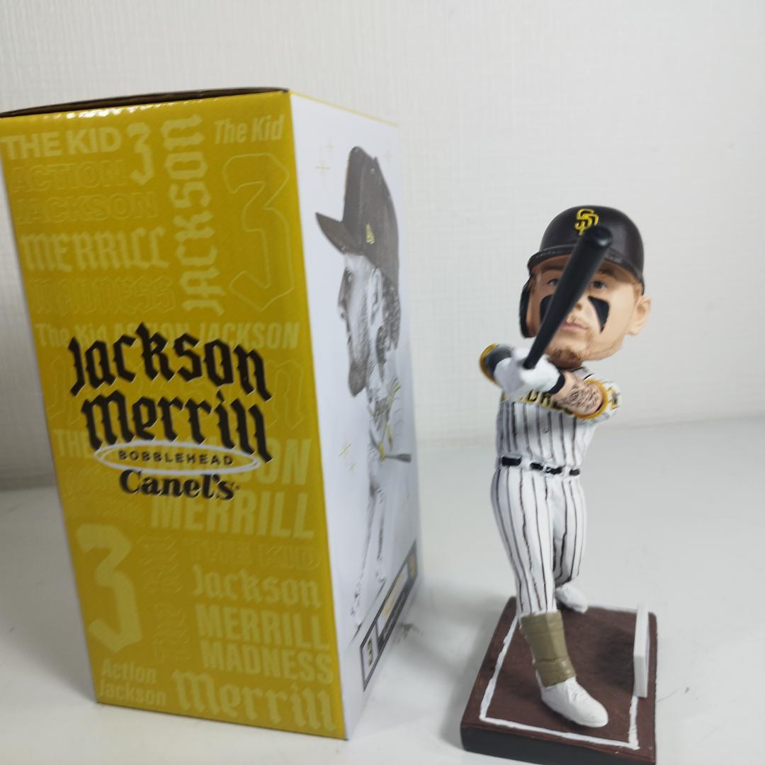 ジャクソン メリル ボブルヘッド ペトコパーク パドレス 新品 球場配 IS98