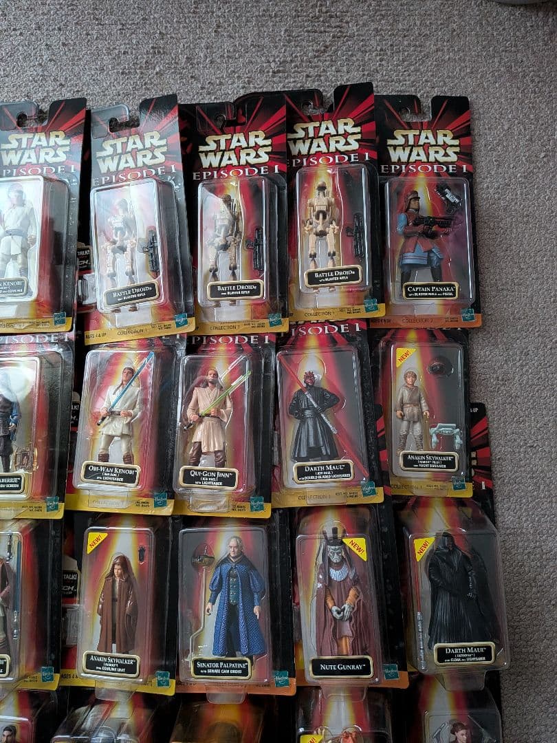 未開封品 スター・ウォーズ エピソード1 フィギュア 24体セット