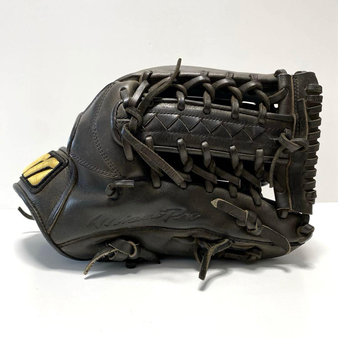 ✨良品✨ミズノプロ　グローブ　軟式　外野用　大人用　右投げ　ビッグM