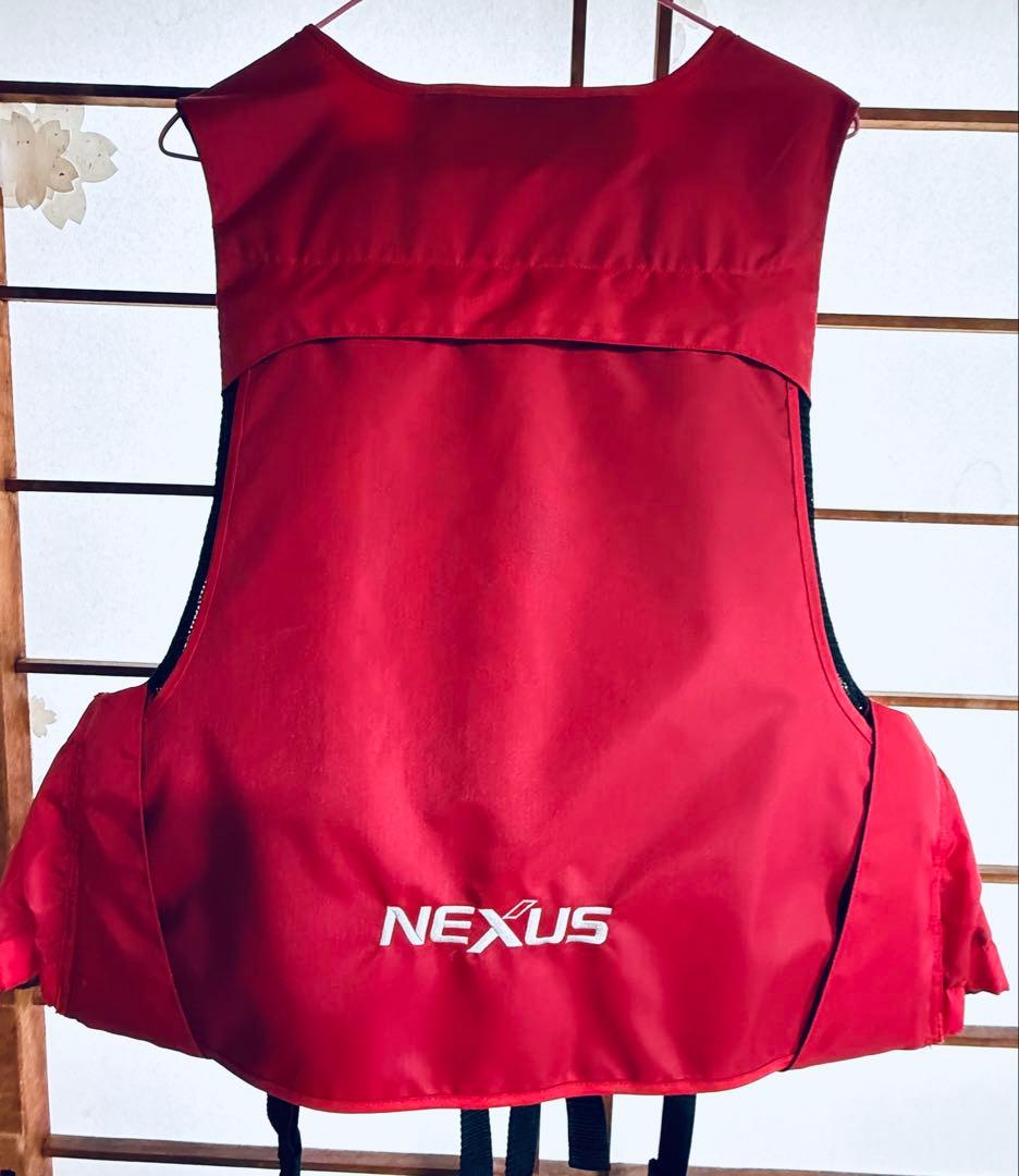 SHIMANO NEXUS レッドライフジャケット