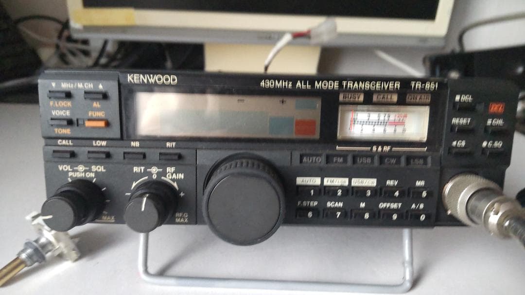 KENWOOD TR-851 430M オールモード動作品（難あり）アパマン向け