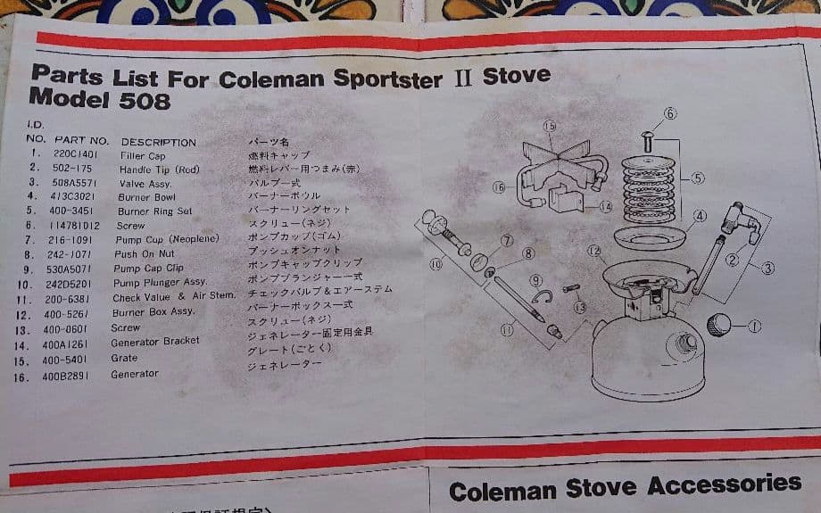 売約済みです。【kさま専用】 Coleman スポーツスターシングルバーナー