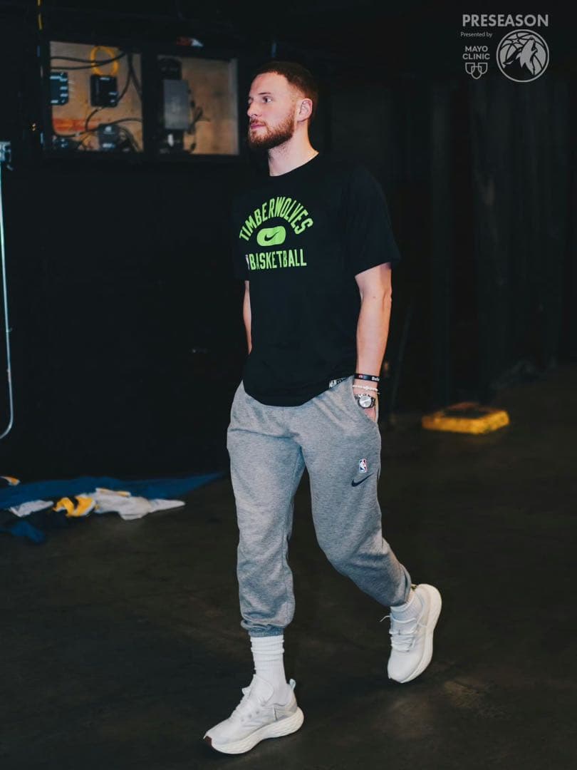 ティンバーウルブズ NBA 選手支給品プラクティスTシャツMサイズ