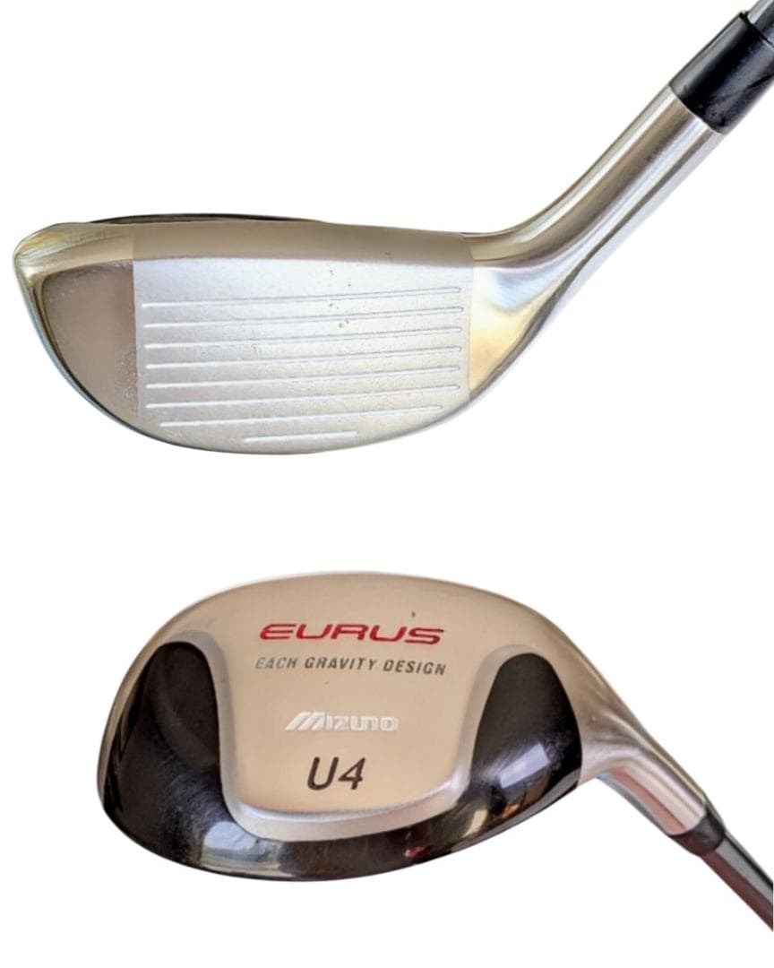 ミズノ・MIZUNO EURUS（ユーラス）ユーティリティ （U3・U4）2本組
