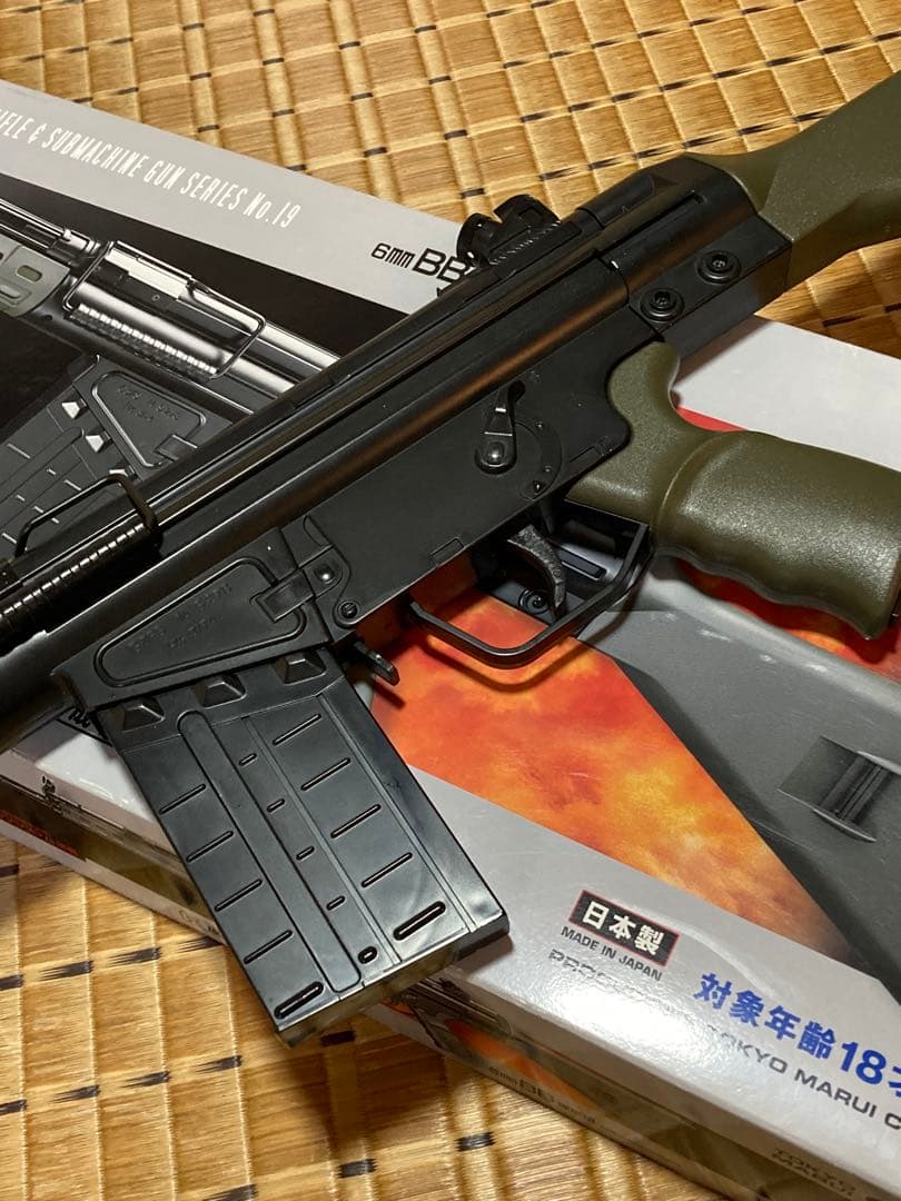 マルイ。G3A3エアコキ、固定ホップ。