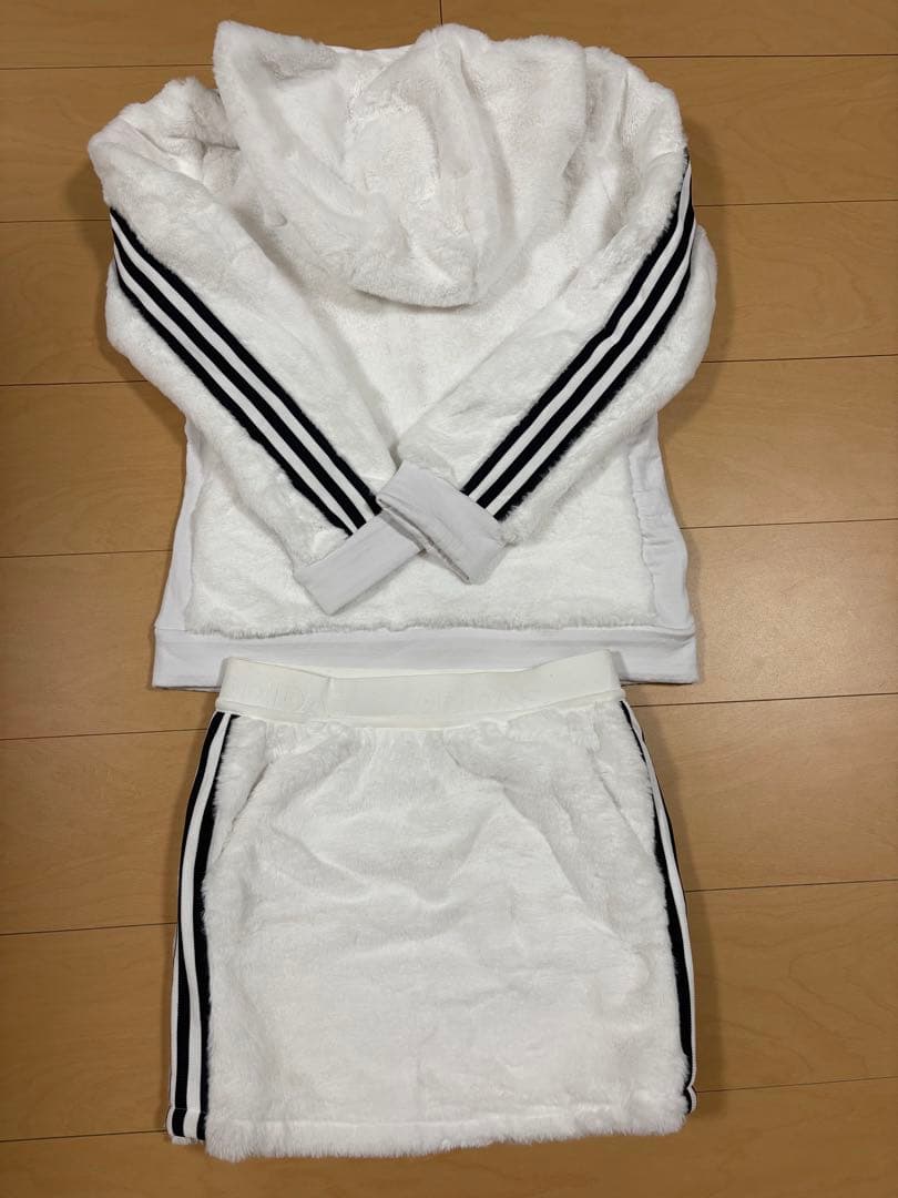 ⸜*︎様 ゴルフ⛳️adidas セットアップ Sサイズ ホワイト