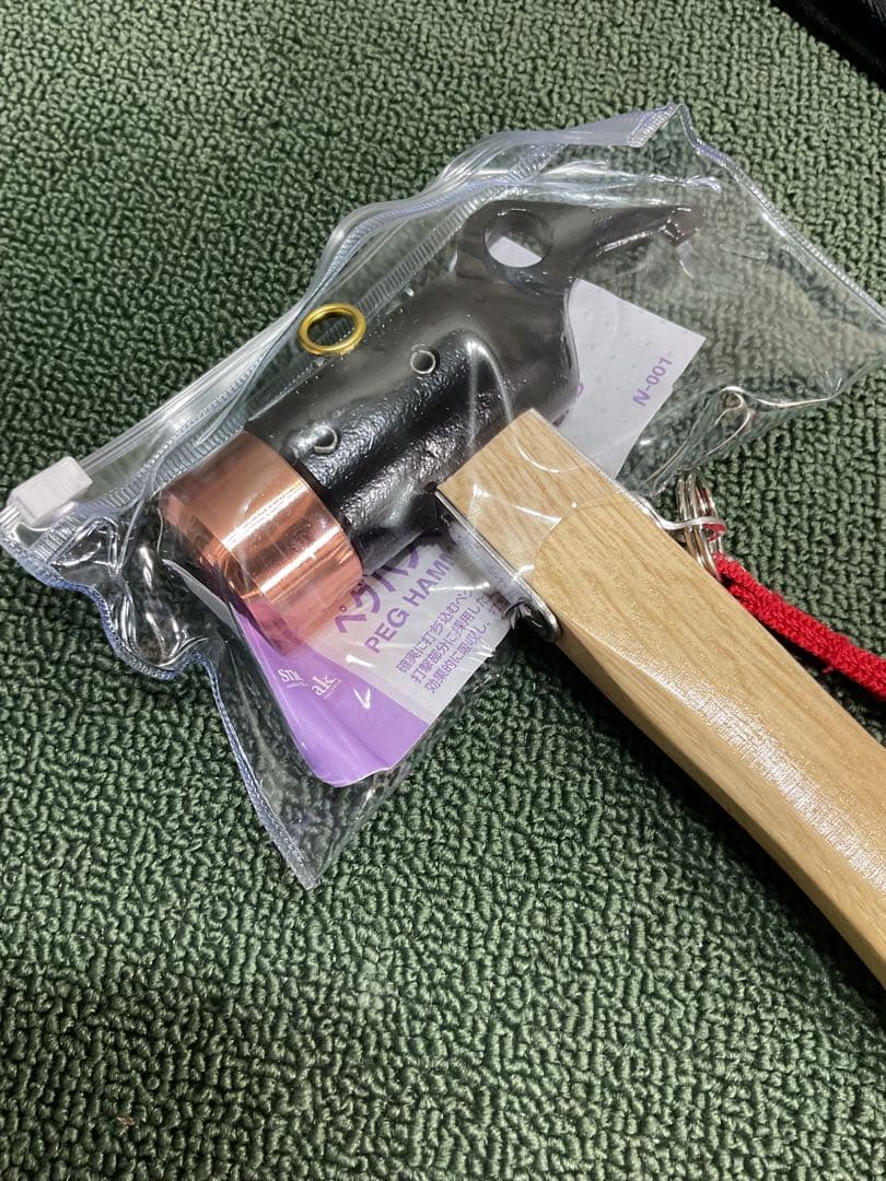 新品 ペグハンマーPRO.C ＆ 中古 ケース スノーピーク  peak
