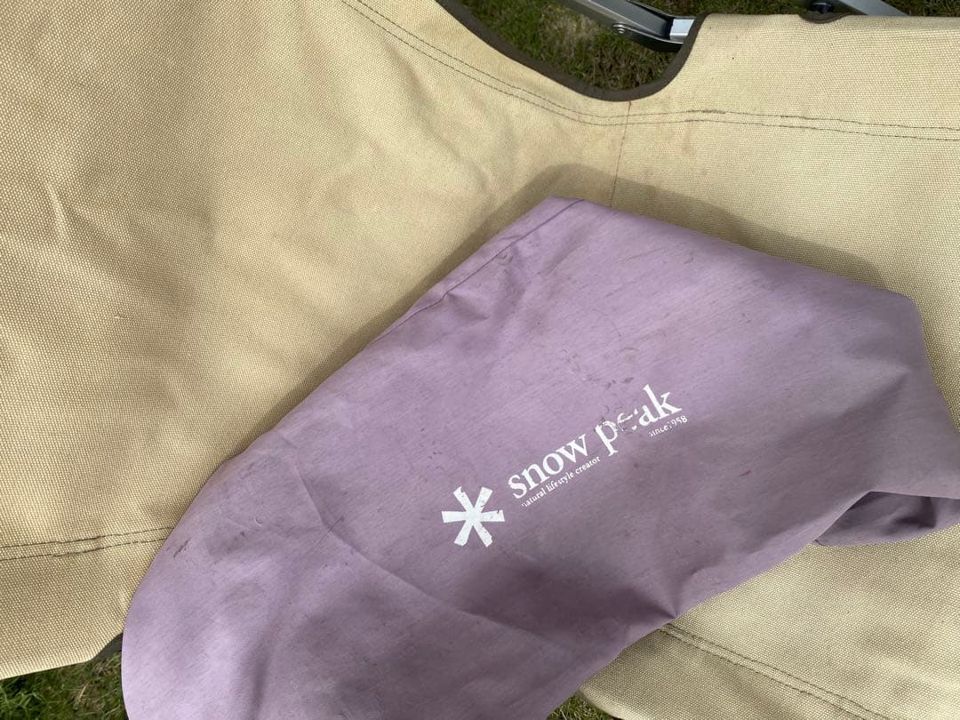  peakローチェア30 カーキ　折りたたみ　2脚セット　スノーピーク